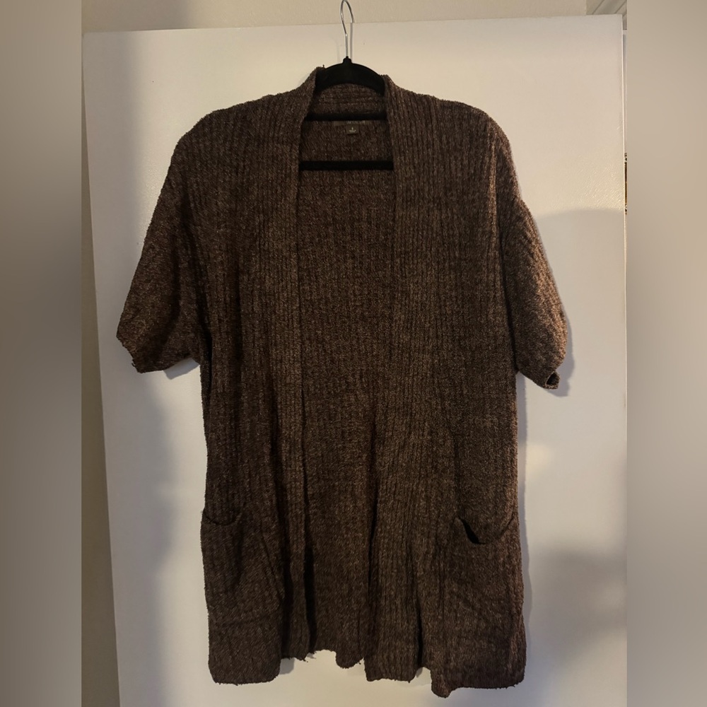 Barefoot Dreams Chocolate Cardigan